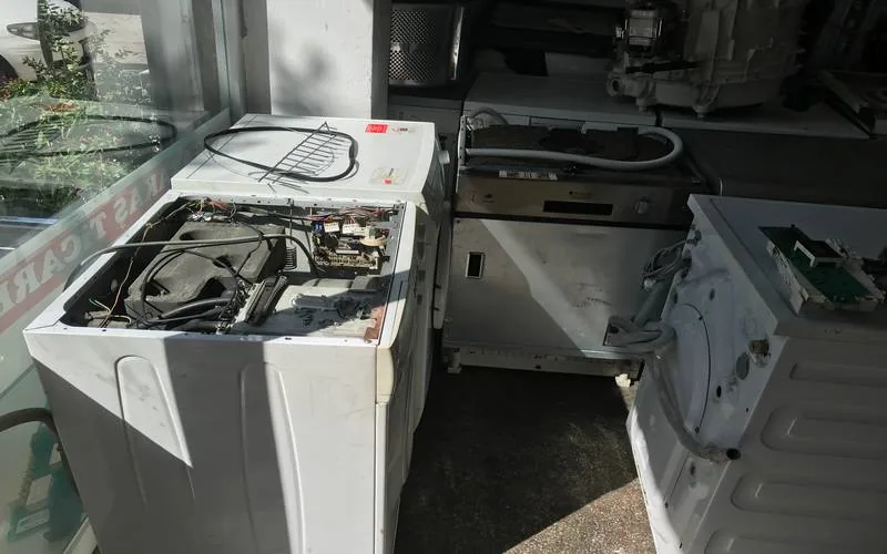 Servis Dükkanı gerçek teknik servis çalışma alanı Servis Dükkanı beyaz eşya teknik servis çalışma alanı