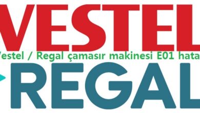 Vestel / Regal çamaşır makinesi E01 hatası