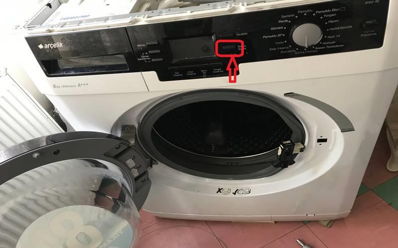 Çamaşır makinesi başlat düğmesi çalışmıyor