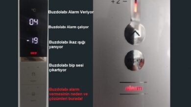 Buzdolabı alarm veriyor