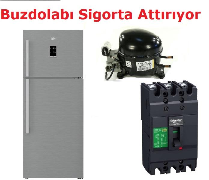 Buzdolabı Sigorta Attırıyor