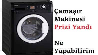 Çamaşır Makinesi Prizi Yandı