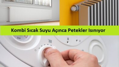 Kombi Sıcak Suyu Açınca Petekler Isınıyor