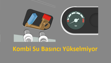 Kombi Su Basıncı Yükselmiyor