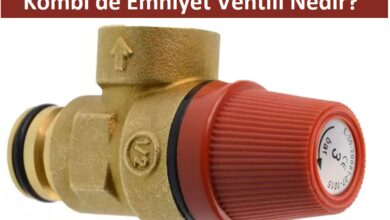 Kombi de Emniyet Ventili Nedir 1