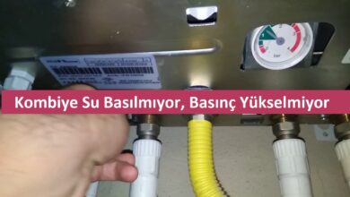 Kombiye Su Basılmıyor, Basınç Yükselmiyor 5 Kombiye Su Basılmıyor Basınç Yükselmiyor